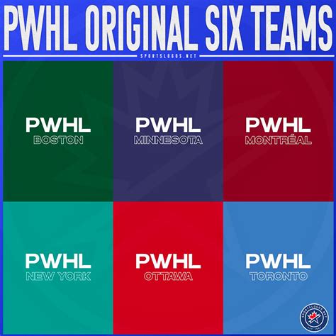pwhl team names